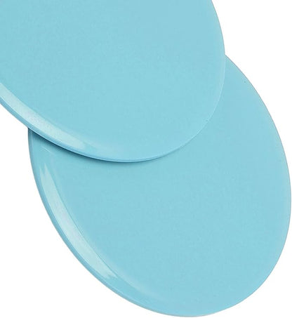 SUNGOOYUE 2 Core Sliders, ABS Material Workout Discs for Home Gym Exercise, with Foam Layer for Stability and Comfort, Compact Pads for Full Body Fitness