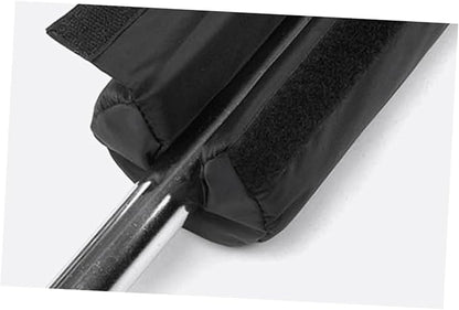 1Pc Barbell Squat Pad for Neck and Shoulder Protection Lightweight and Compact Weight Lifting Cushion for Squats and Hip Thrusts Accessory Black