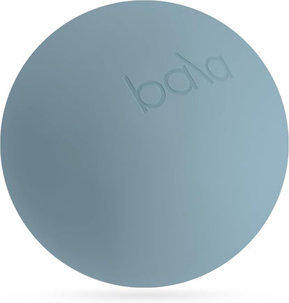 Bala Pilates Ball, Non-Weighted Exercise Ball - Small 8" Yoga Ball for Barre, Stretching, Strength & Core Training - Workout Accessory with Mini Pump for Home Gym & Fitness Routines - 100% PVC