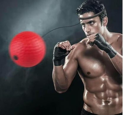 Boxing Reflex Ball with Adjustable Headband and String for Enhanced Reaction Training Gift for Boyfriends