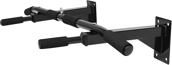 Adjustable Wall-mounted Pull up Bar for Home Gym Heavy Duty Steel Chin up Bar Upper Body Workout for Strength Training