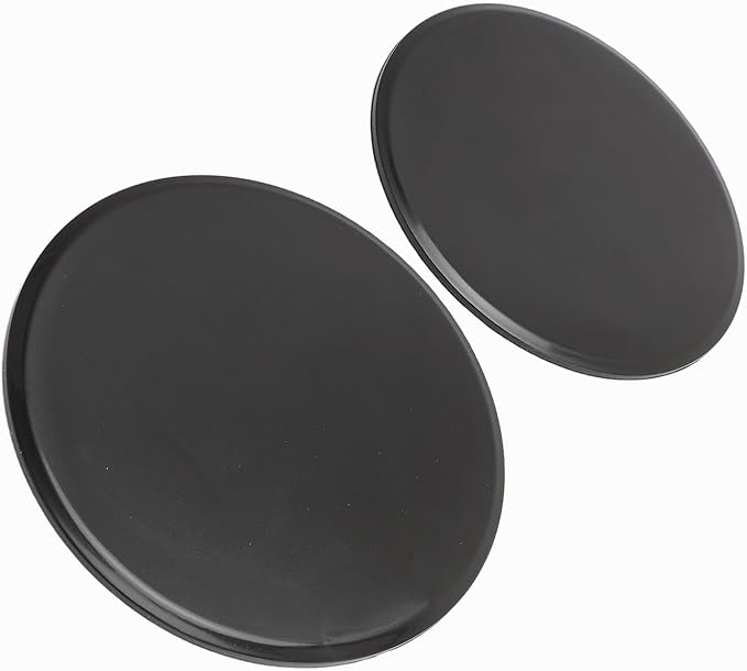 2pcs Core Sliders for Full Body Workout | Dual Sided Gliding Discs for Home/Gym/Travel | 7in Portable Exercise Equipment for Core Strength & Stability