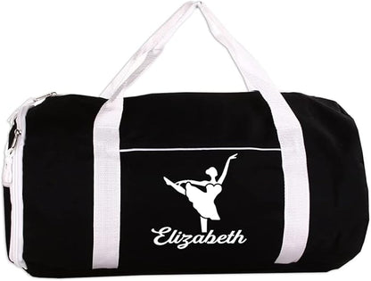 Personalized Sport/Gym Roll Duffel Bag - Dance