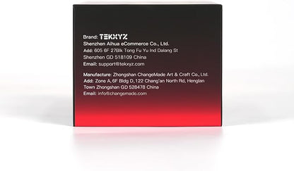 TEKXYZ® Reflex Ball with Counter App & Online Community, 2 Difficulty Levels Boxing Ball with Headband, Perfect for Reaction, Agility, Punching Speed, Fight Skill & Hand Eye Coordination Training