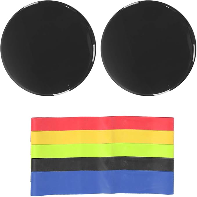 Fitness Sliding Disc Workout Equipment Core Slider Exercise Training Disks for Home Gym Street Workout ABS Material Pink Black Red Blue Green Orange 2 Pack