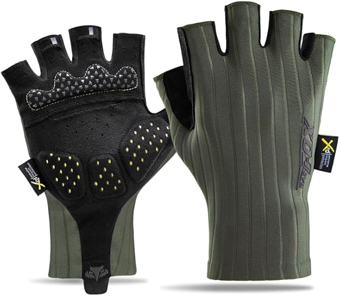 BATFOX Cycling Gloves for Men Women Road Mountain Bike Riding Gloves - Anti-Slip Bike Glove for Fitness Cycling Training Outdoor Sports