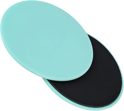 2PCS Exercise Gliding Disc Fitness Core Slider Sport Full Body Workout, Target Every Muscle Group, Small Size, Lightweight, on Any Surface, ConstantCore Stabilization, for Athletic
