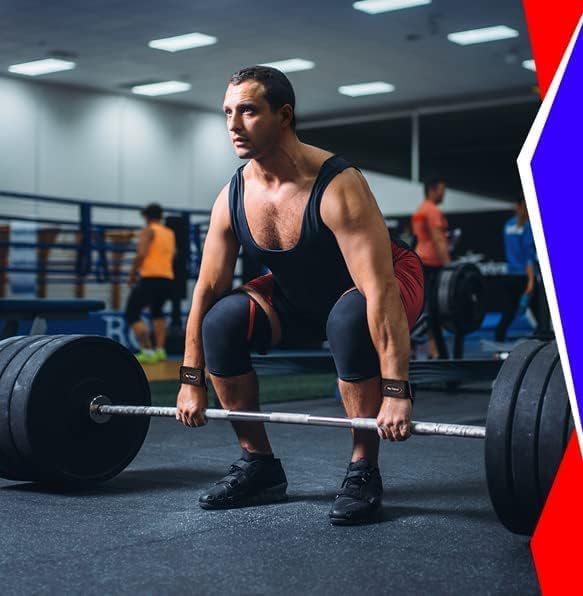 Rip Toned Performance Wrist Straps for Weightlifting – 23" Padded Lifting Straps for Men & Women – Cotton Gym Straps for Deadlifts, Strength Training, Bodybuilding & Powerlifting