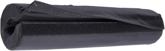 Barbell Pad for Squats & Hip Thrusts - 35cm (13.8 inch) Foam & Nylon Cushion for Standard Bars - Gym Weightlifting Safety Pad