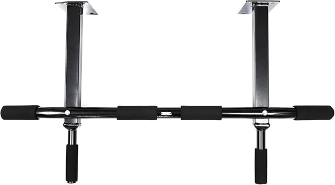 Adjustable Wall-mounted Pull up Bar Home Fitness Device Heavy Duty Horizontal Bar for Strength Training and Pull-ups Suitable for Home Gym and Office Workouts