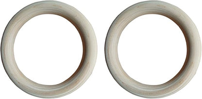 Rings Gymnastics, Grips for Gymnastics - Strength Training Rings - for Home Gym Fitness Exercise Playground Indoor Outdoor