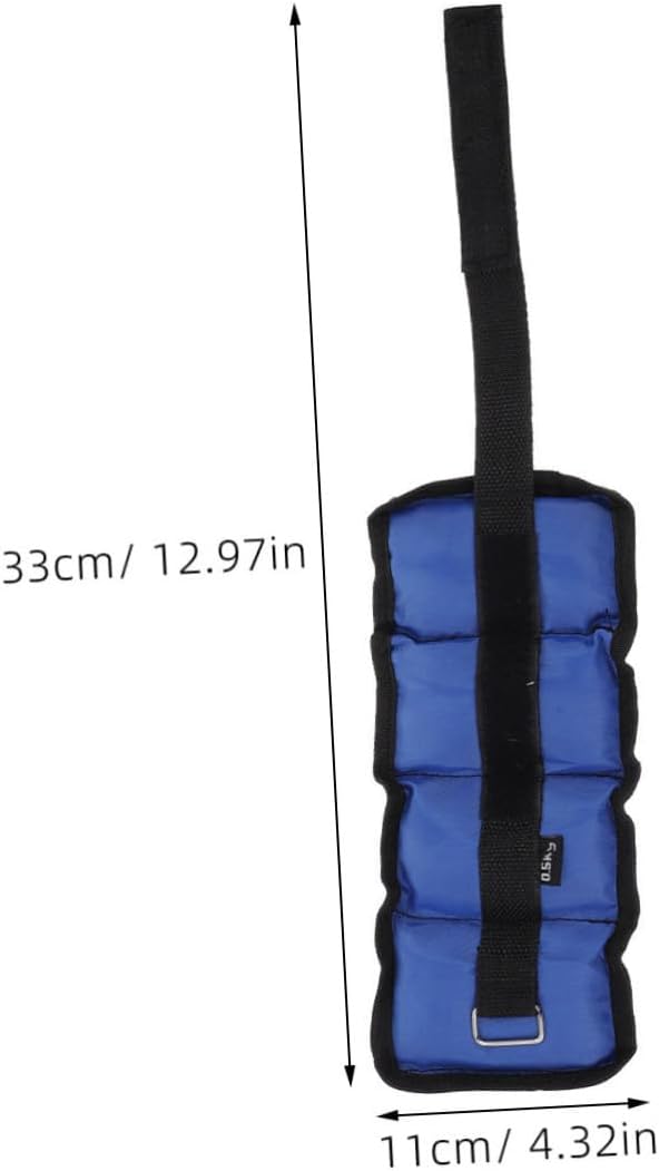 2pcs Adjustable Sandbag Arm and Leg Weights for Women Wrist and Ankle Straps for Running Fitness Training Targeted Muscle Sculpting and Resistance During Gym Aerobics Yoga Workouts