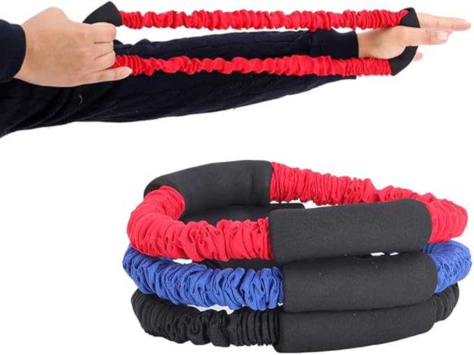 SOPOGER Archery Bow Trainer Rubber Stretch Bands 25-45 Lbs Draw Strength Training Device Aids Release Trainer Exerciser Workout Resistance Practice Equipment for Archery Bow Accessories