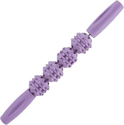 Handheld Muscle Roller Stick Tension Release Sports Tool for Reducing Soreness and Tightness in Back Arm Shoulders Legs