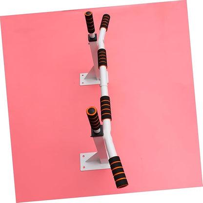 VANZACK Heavy Duty White Doorway Pull up Bar for Home Gym, Professional Upper Body Chin up Bar for Indoor Strength Training and Bodyweight Workouts