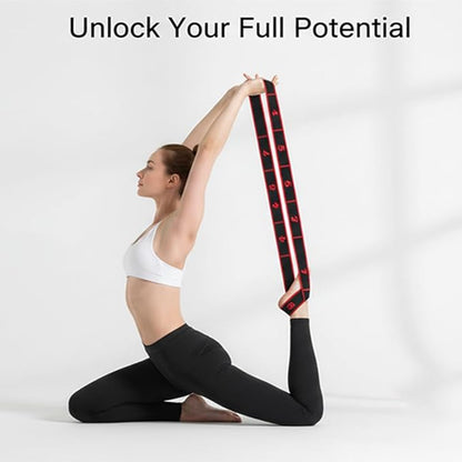 2026 New Fitness Resistance Band, Numbered Fitness Resistance Band for Stretching and Yoga, Full Body Workout Equipment for Home Gym, Glutes Training & Strength for Men and Women