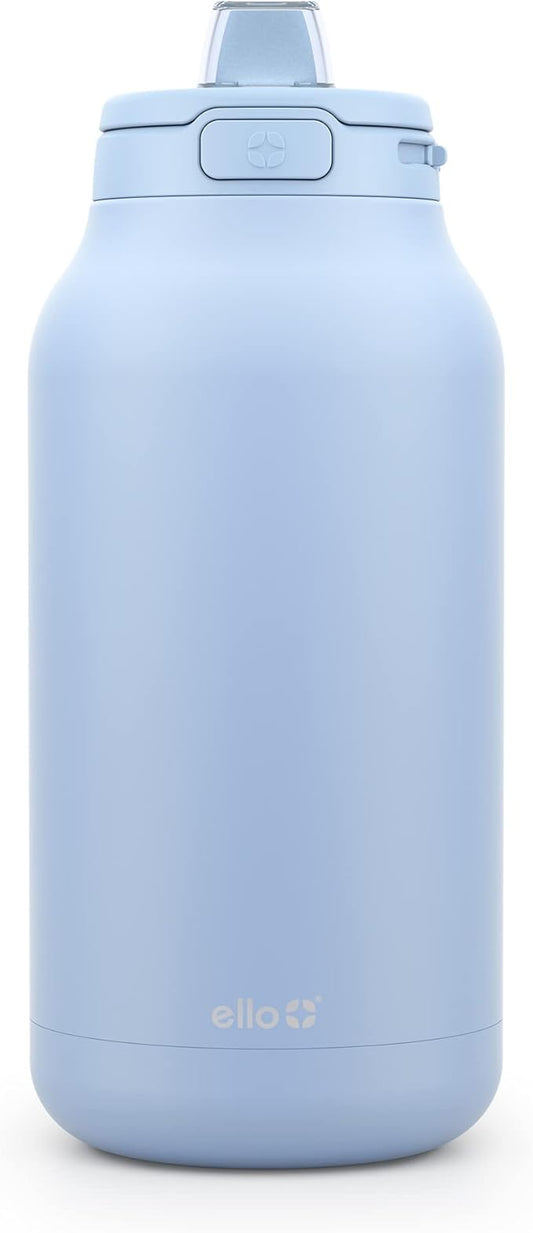 Ello Hydra 64oz Half Gallon Vacuum Insulated Stainless Steel Jug with Locking