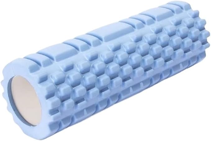 High Density Foam Roller for Muscle Massage - Pain Relief for Back, Legs, and Arms(Blue)