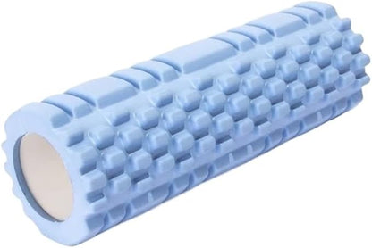 High Density Foam Roller for Muscle Massage - Pain Relief for Back, Legs, and Arms(Blue)