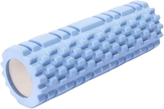 High Density Foam Roller for Muscle Massage - Pain Relief for Back, Legs, and Arms(Blue)