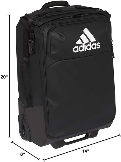 adidas Trolley Small Training Bag With Wheels And Telescoping Handle