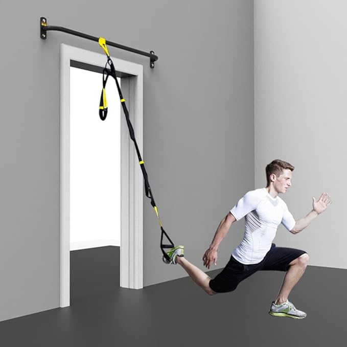 Pull Up Bar Wall Mounted - 32MM Steel Pipe Home Gym Fitness Equipment for Arm Strength Training - Suitable for Both Men and Women