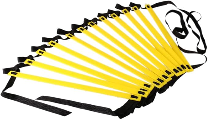 Speed Training Ladder, Training Ladder, Nylon Rope PP Rope Adjustable Spacing Speed Footwork Practice Equipment