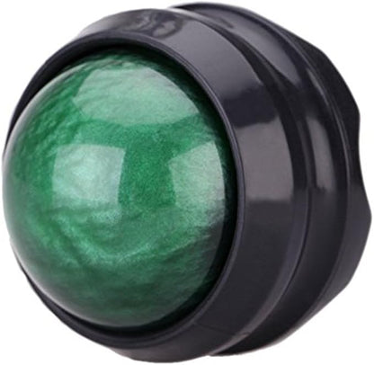 Manual Massage Ball Pain Relief Back Roller Massager Self Massage Therapy and Relax Full Body Tools for Sore Muscle Joint Pain Essential Oils or Lotion Relax (Green)
