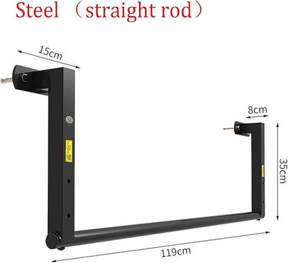 Pull Up Bars Heavy-Duty Horizontal Bar, Wall-Mounted Pull-Up Bar, Home Indoor And Outdoor Sports Muscle Strength Training Equipment, Easy To Install