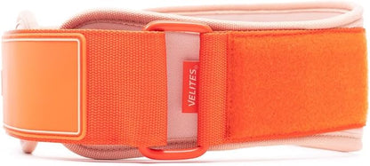 Velites - Weightlifting Lumbar Support Belt - Official of the Royal Spanish Weightlifting Federation - Extra-adherent Velcro - For Deadlifts, Squats, Snatches and Cleans