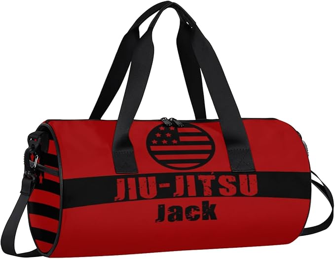 Personalized-Martial-Arts-Gear-Bag for Karate Teakwondo, Custom Jiujitsu Bag for Boys, Karate Teakwondo Bag for Gear Waterproof Lightweight Large USA