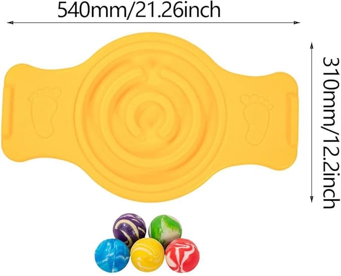 Balance Board Labyrinth Disks - Wobble Stability Board for Sensory Training & Strength