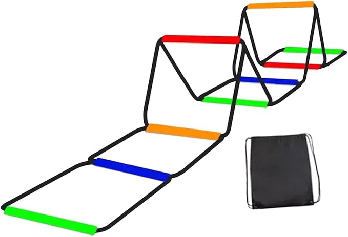 Agility Ladder Speed Ladder Foldable Workout Rugby Multifunction Home Gym Agility Training Equipment Fitness Feet Training