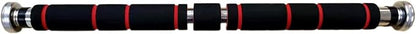 FixtureDisplays® Chin Up Bar Pull Up Bar Doorway Home Gym Exercise Strength Fitness Screw Fasten to Door Frame Twist Bar to Extend 18490-NPF