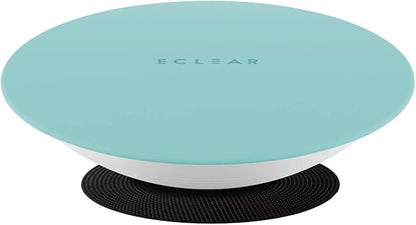 ELECOM-Japan Brand- ECLEAR Sports Half Balance Ball/Exercise Ball/with Mattress/Anti-Slippery/Home Yoga/Core Training/Light Blue HCF-BDBUL