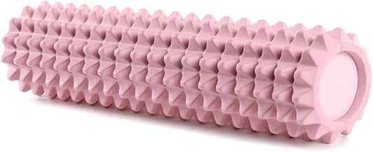 Wave Textured Massage Back Roller,High Density Fitness Exercise Foam Roller for Deep Tissue Muscle Massage,for Whole Body(Color4)