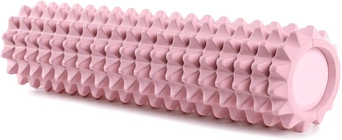 Wave Textured Massage Back Roller,High Density Fitness Exercise Foam Roller for Deep Tissue Muscle Massage,for Whole Body(Color4)