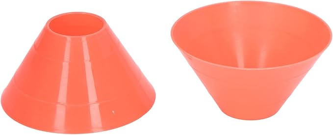 Tissting 20PCS Soccer Mini Disc Cones Set, Football Training Markers PE Sports Training Disc Cone Set for Sports Training, Football, Basketball, Skating, Outdoor Games