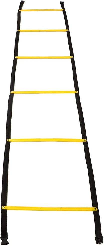 Agility Ladder, Speed Training Equipment for Athletic Agility Improvement Fixed Sports Training Ladder for Football Basketball Athletes Fitness Home Gym