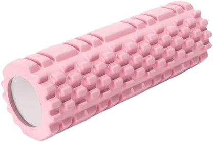 High Density Foam Roller for Muscle Massage - Pain Relief for Back, Legs, and Arms(Pink)