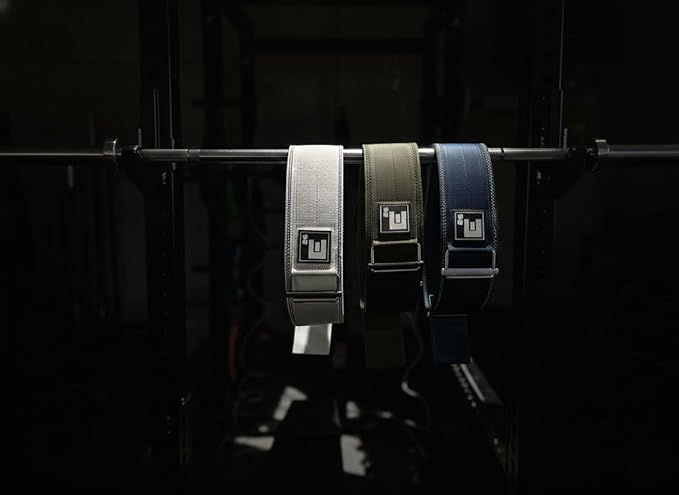 Element 26 Hybrid Leather Weight Lifting Belt for Men & Women - Self locking Adjustable Leather Belt for Powerlifting, Olympic lifting & Functional Fitness - Weight Belt, Squat Belt, Back Support