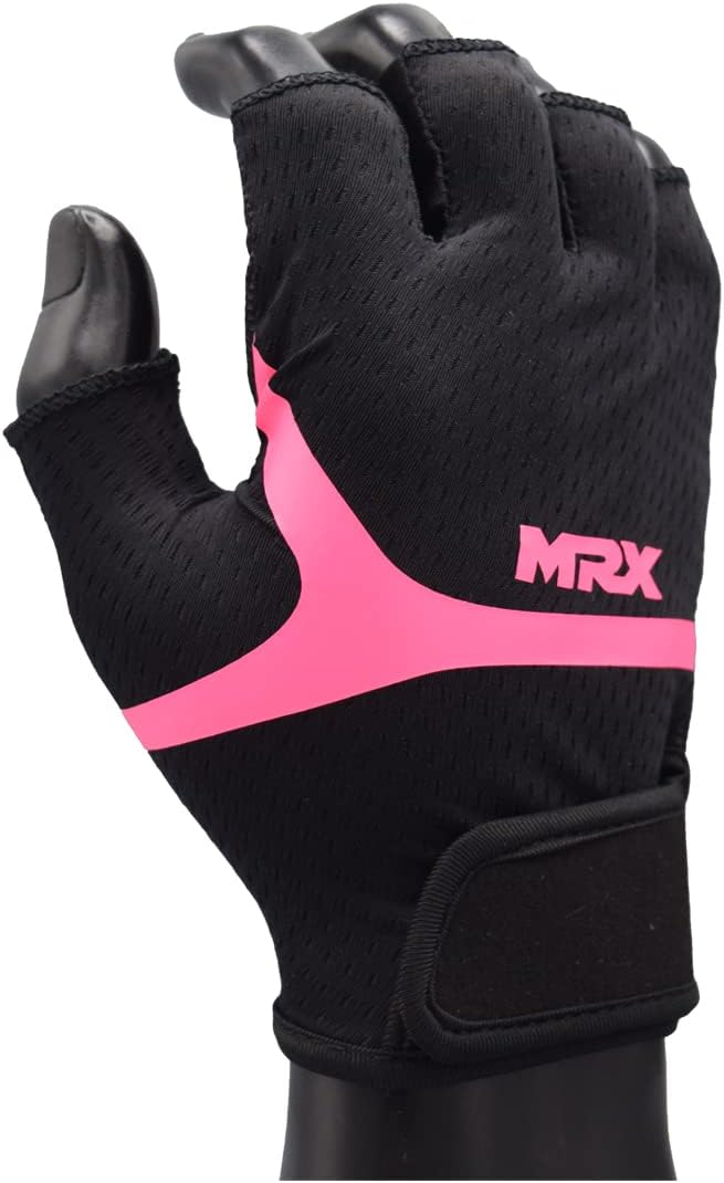 MRX Ladies Weight Lifting Gloves Women Fitness Training Exercise Glove Anti Slip Padded Shock-Absorbing Extra Grip Crossfit Multi Colors