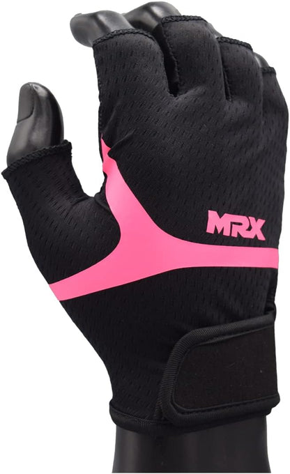 MRX Ladies Weight Lifting Gloves Women Fitness Training Exercise Glove Anti Slip Padded Shock-Absorbing Extra Grip Crossfit Multi Colors