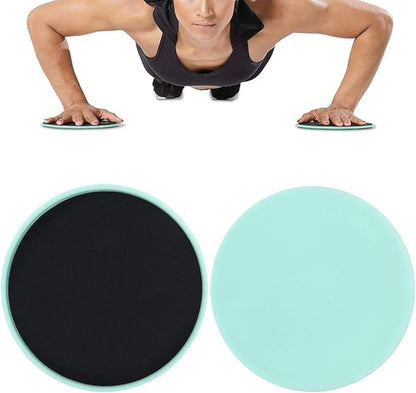 Core Slider, Gliding Discs, 2PCS Exercise Sliders, Full Body Workout for Home Gym, Yoga, Balance Training, Compact and Lightweight Exercise