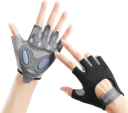 INOGIH Unisex Non-Slip and Durable Workout Gloves Sports Fitness Gloves for Weight Lifting Cycling, Gym, Training