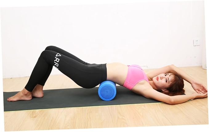 Happyyami 1pcs Yoga Roller Solid Column Fitness Balance for Muscle and Relaxation for for Yoga and Fitness Use