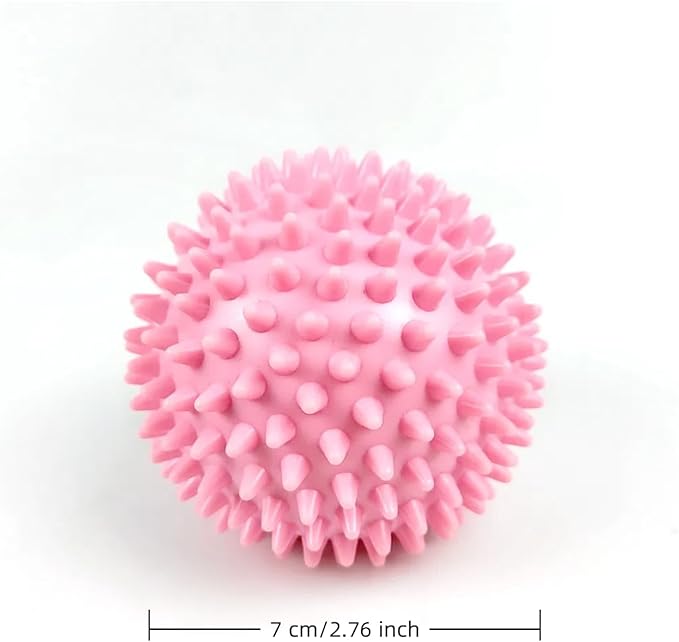 Massage Ball - Spiky for Deep Tissue Back Massage, Foot Massager, Plantar Fasciitis & All Over Body Deep Tissue Muscle Therapy，Foot Massage Ball (2)