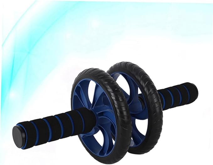 Ab Roller Wheel Home Workout Equipment Abdominal Exercise Device Lose Weight Dual Wheel Stability