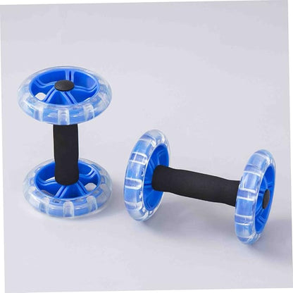 Weight Loss Equipment Exercise Roller Small Dumbbell Weights Home Dumbells Exercise Roller Wheel Fitness Wheel Equipment Fitness Device Scroll Wheel