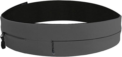 AnsrJ Adjustable Running Belt, Runners Fanny Pack for Women & Men.hidden money belt for travel. Slim Thin Elastic Waistband.Workout Fitness Exercise Gym Phone Holder Belt.